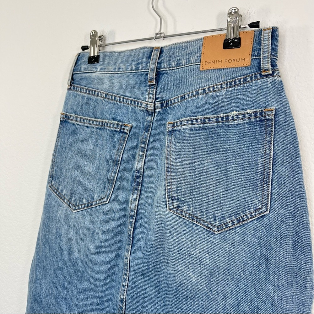 Denim Forum The 90s Halle Skirt‎ Midi length size 25 - Picture 4 of 11